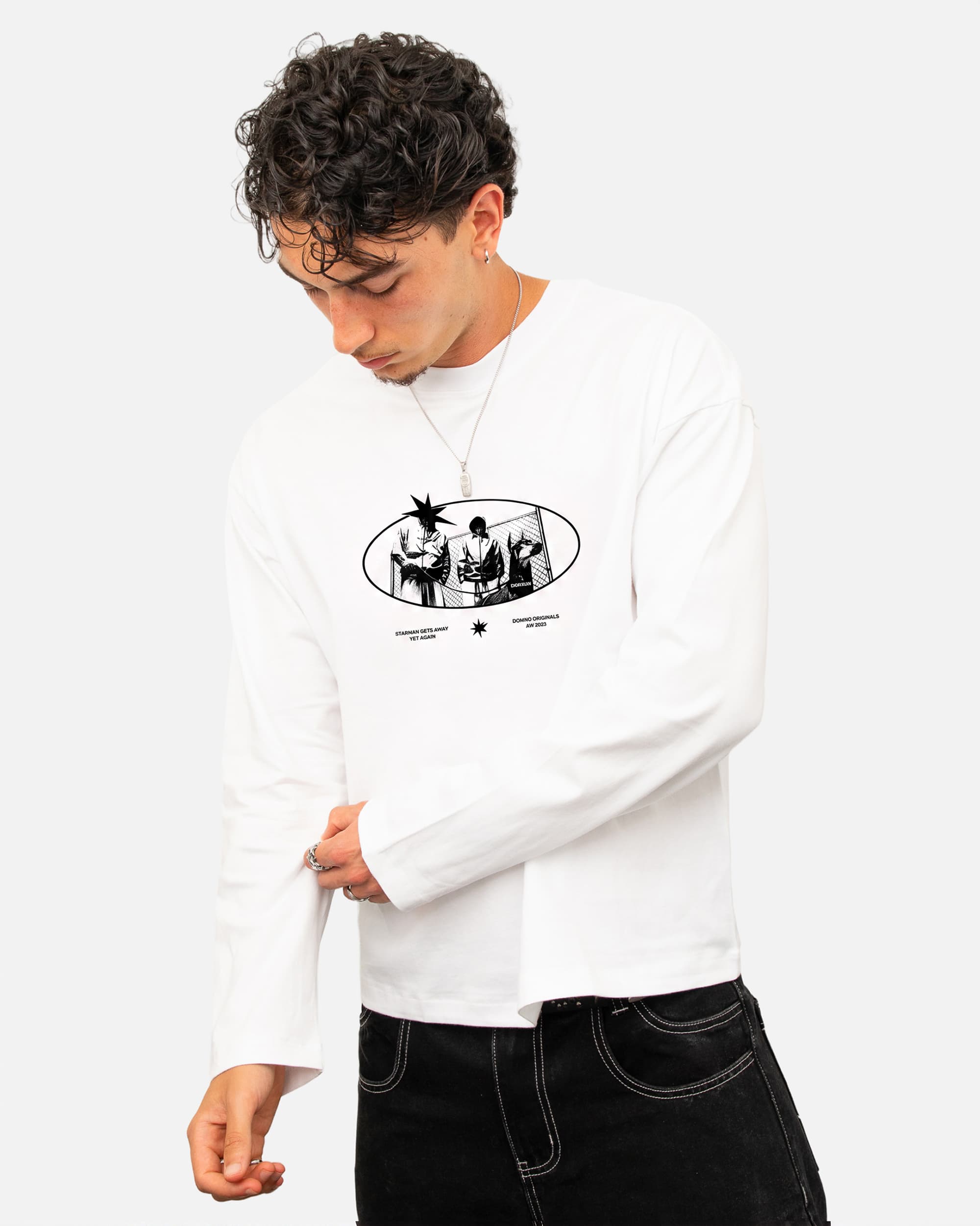 Model is 5'10" (180cm), wearing size S
