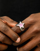 Starpoint Enamel Ring