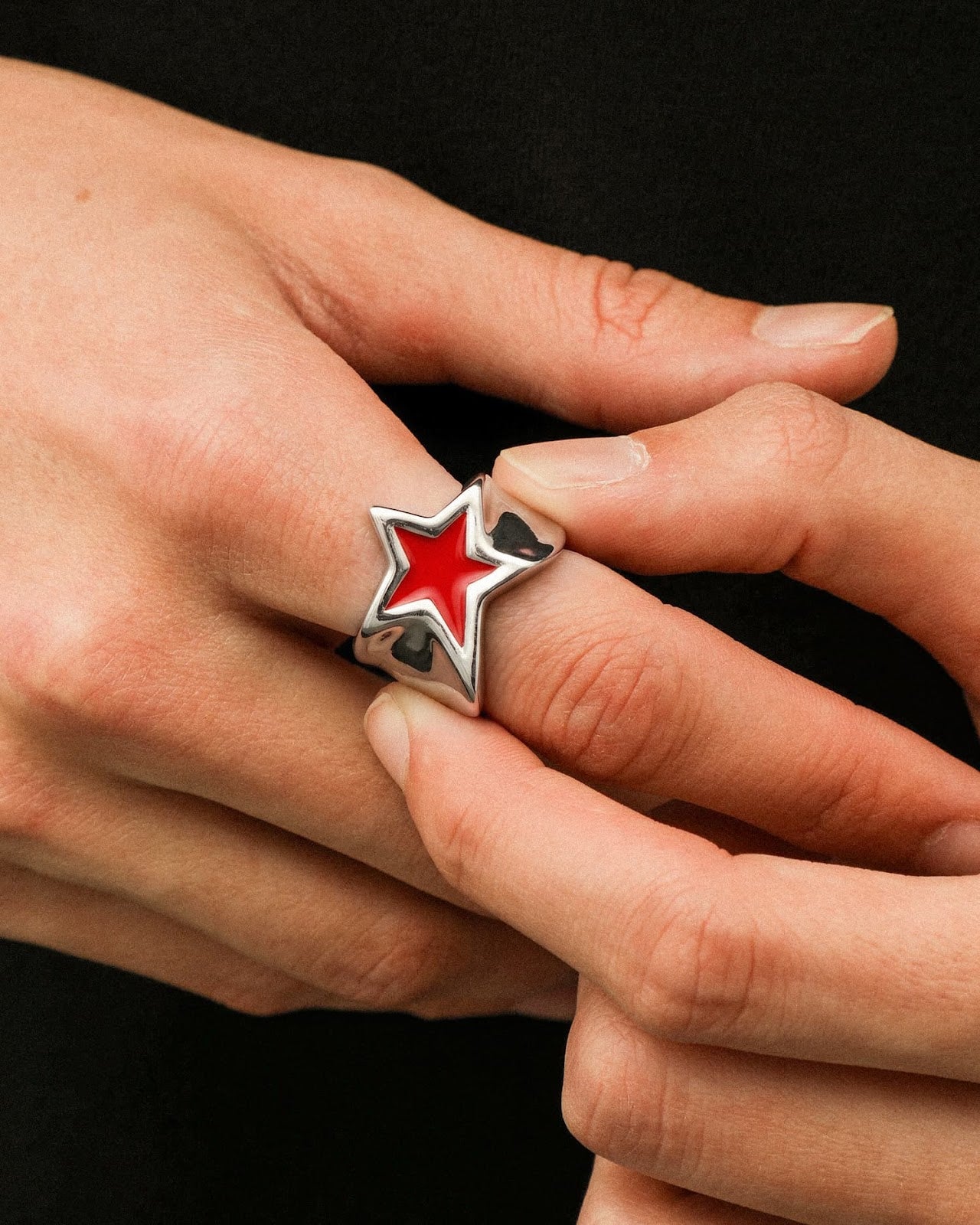 Starpoint Enamel Ring