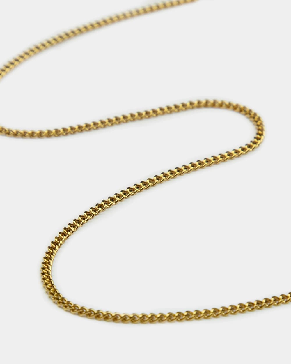 2mm Cuban Chain – Micro Stainless Steel Cuban Necklace | DOMNO.