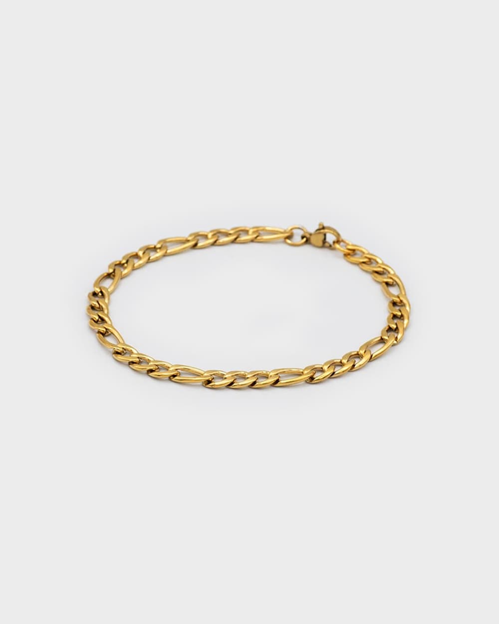 5mm Figaro Bracelet – Stainless Steel Chain Bracelet | DOMNO.