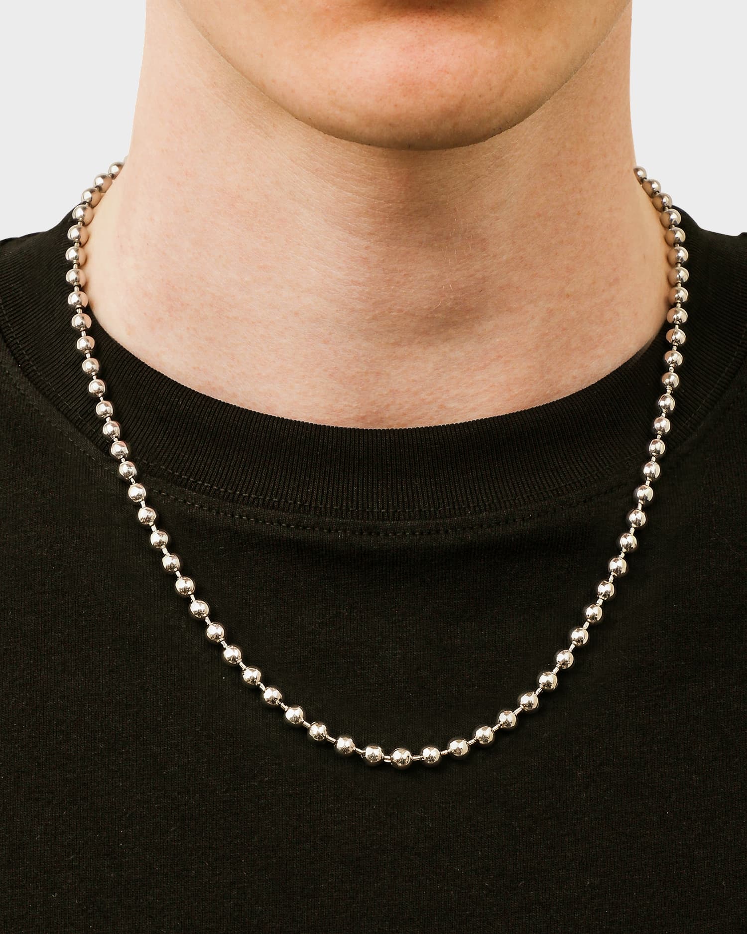 6mm Ball Chain - Statement Stainless Steel Chain Necklace | DOMNO.
