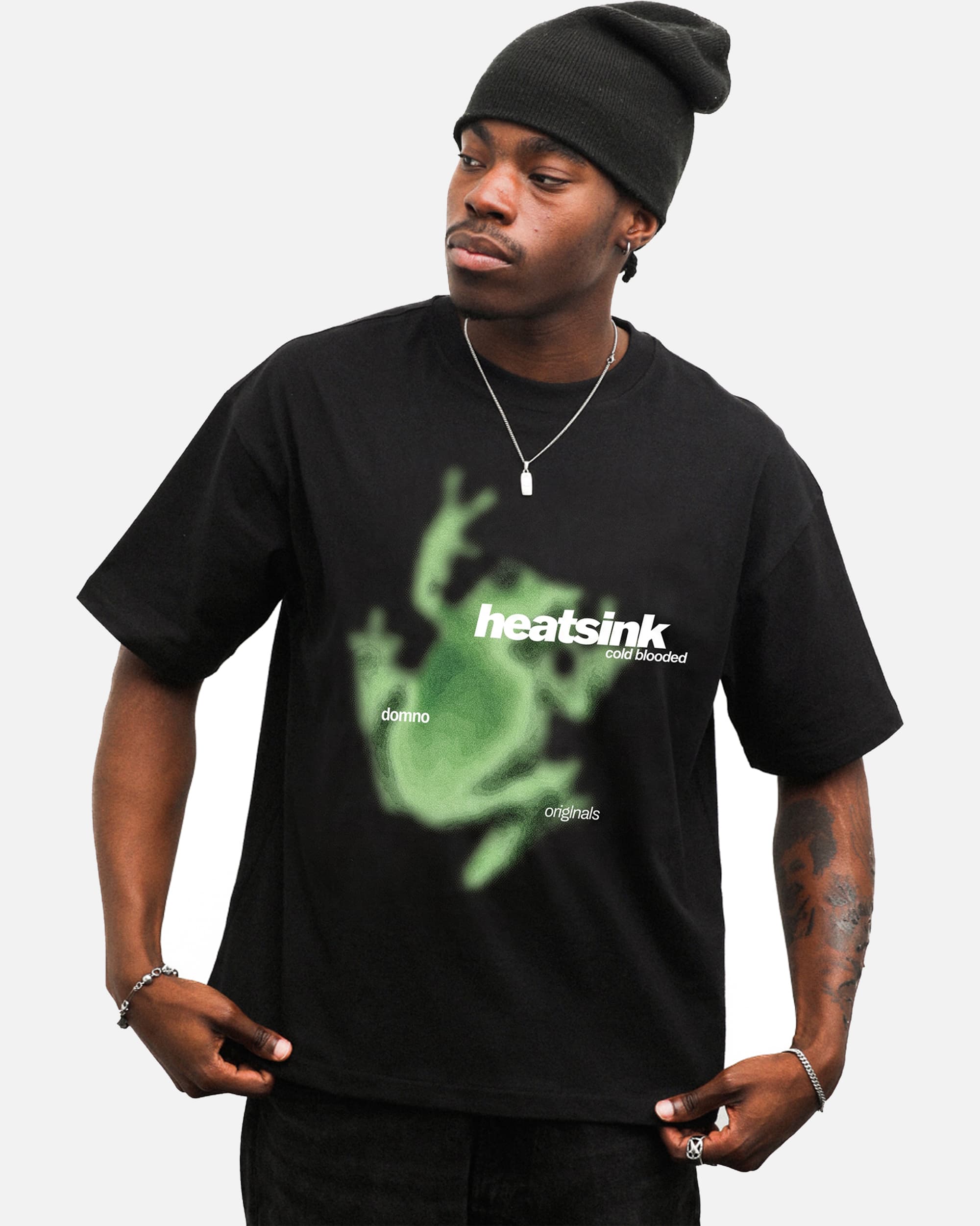 ぺcamefromnothin TシャツCFNyoko flexwitme Heatsink Cold Blooded Tee – DOMNO.