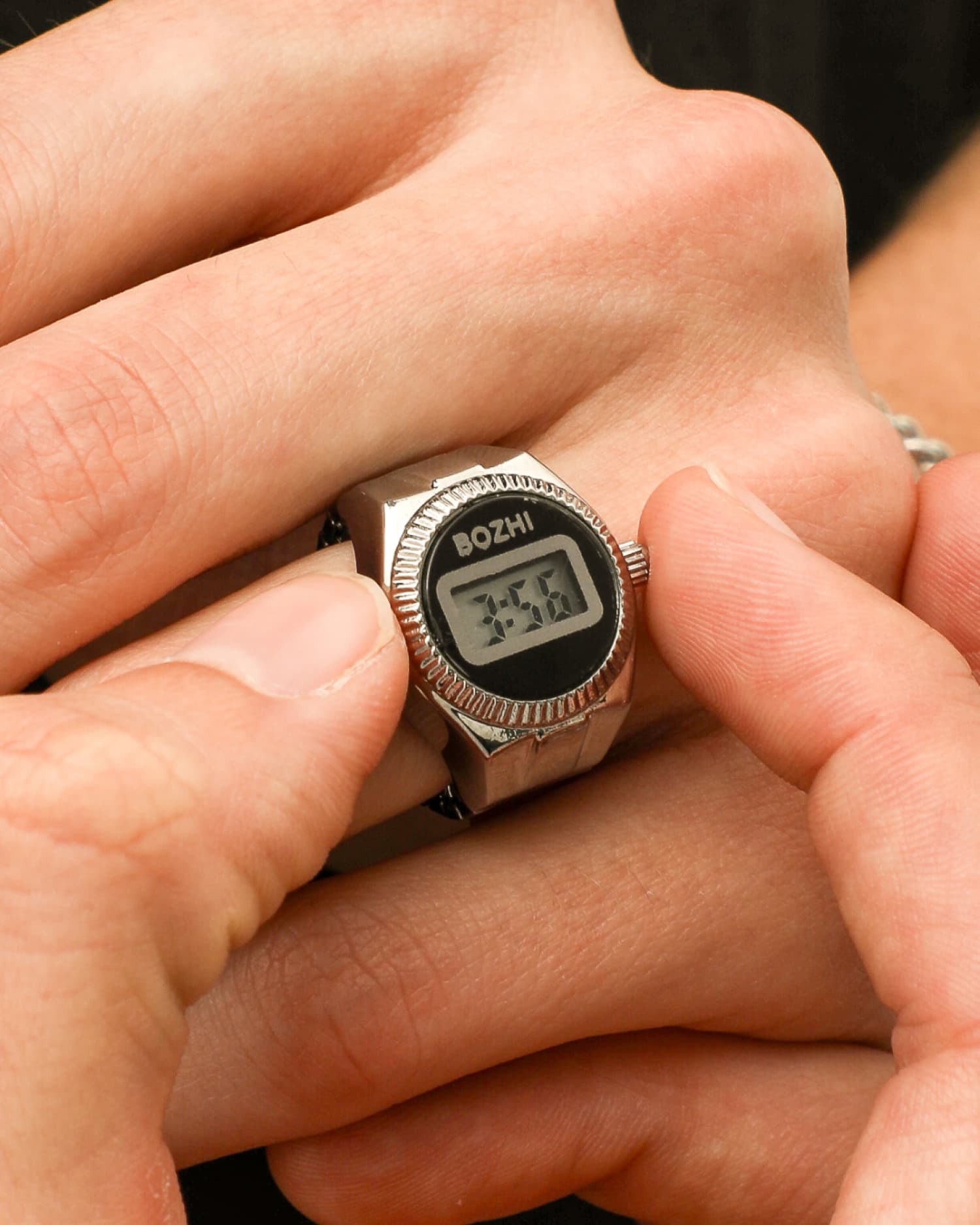 Digital Watch Ring – Functional Ring Watch | DOMNO.