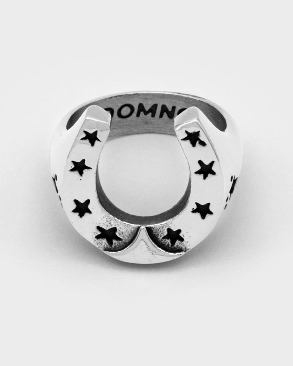 Lucky Horseshoe Ring – Stainless Steel Statement Ring | DOMNO.