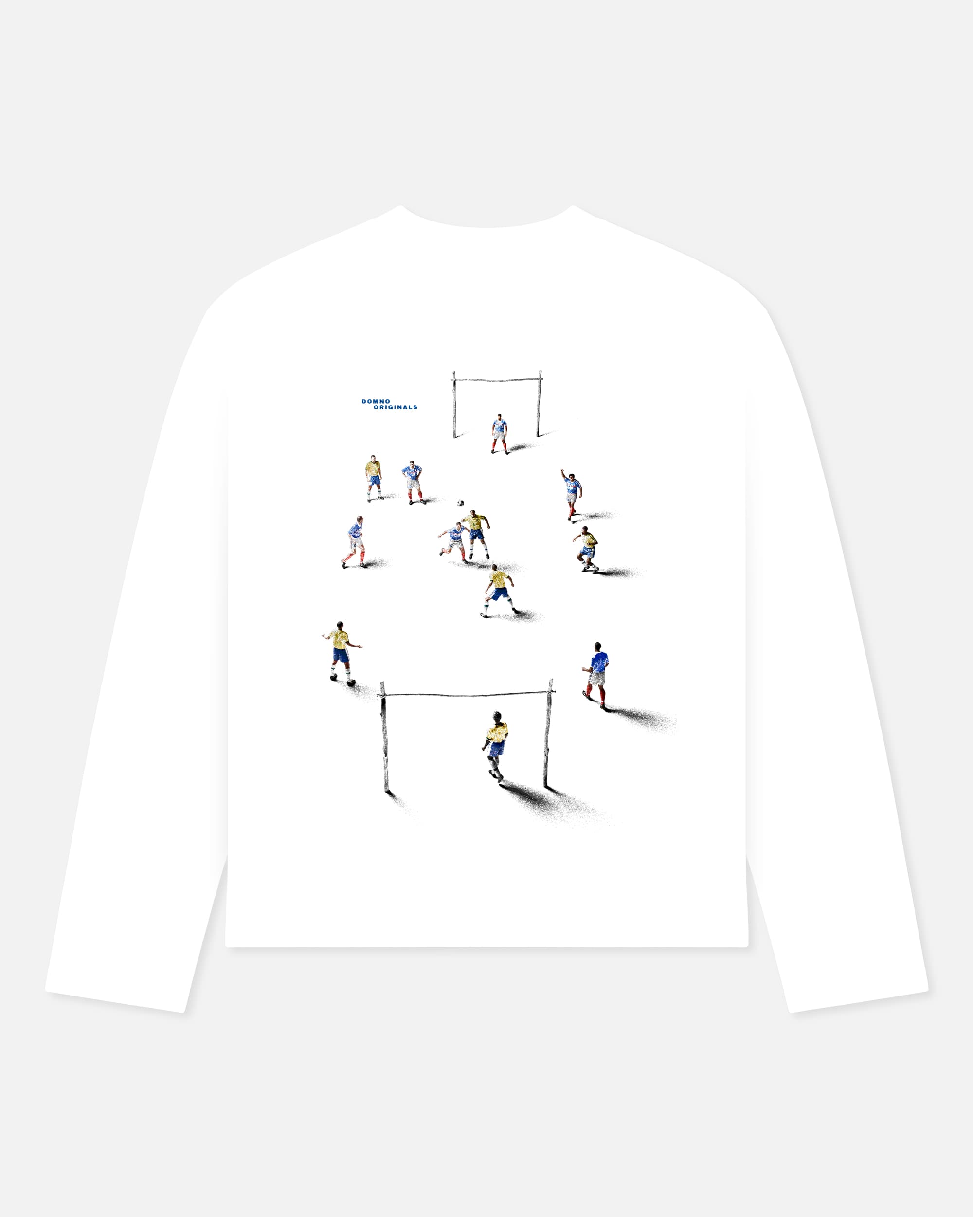 Beautiful Game Long-Sleeve Tee – Football Graphic | DOMNO.