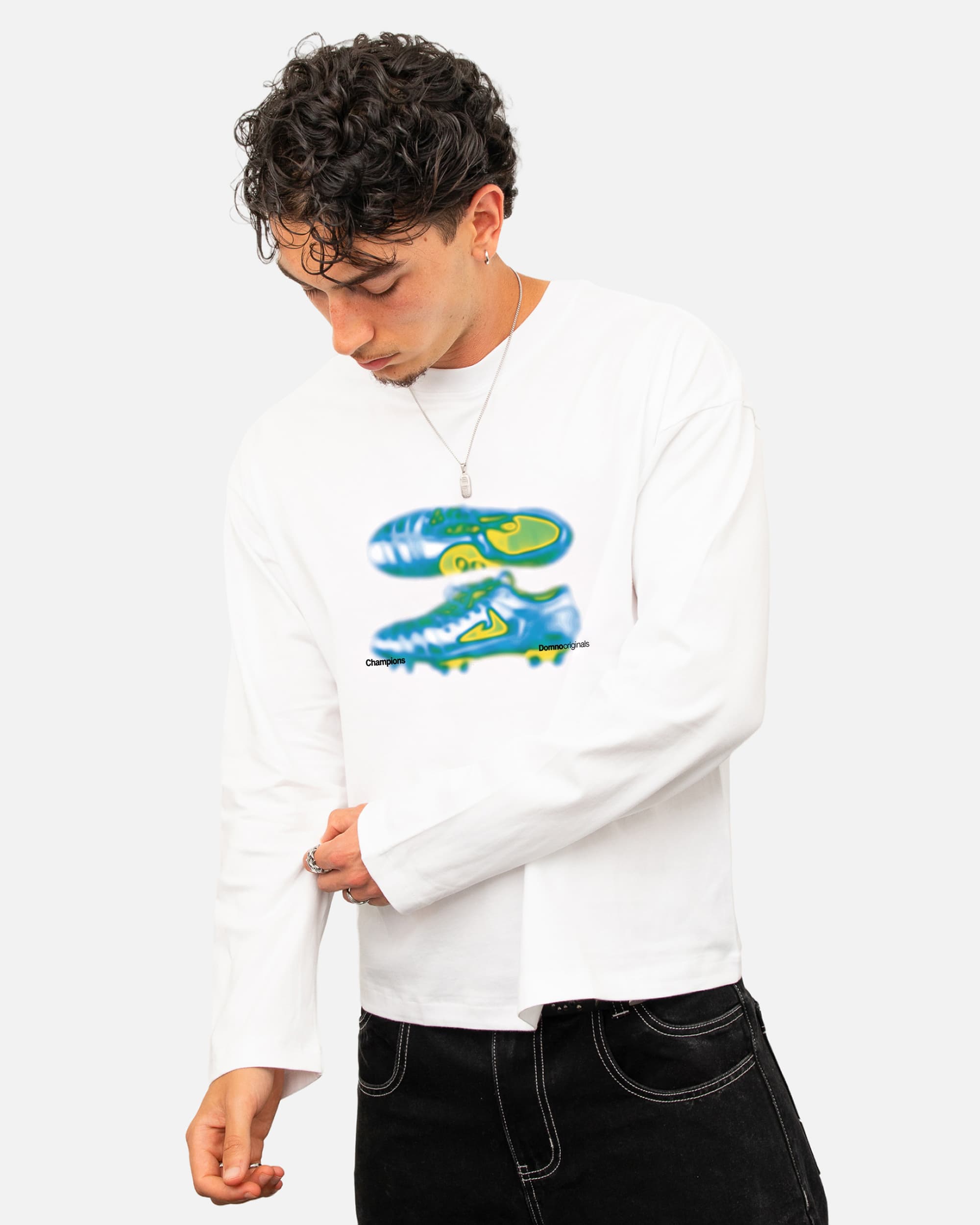 Model is 5'10" (180cm), wearing size S