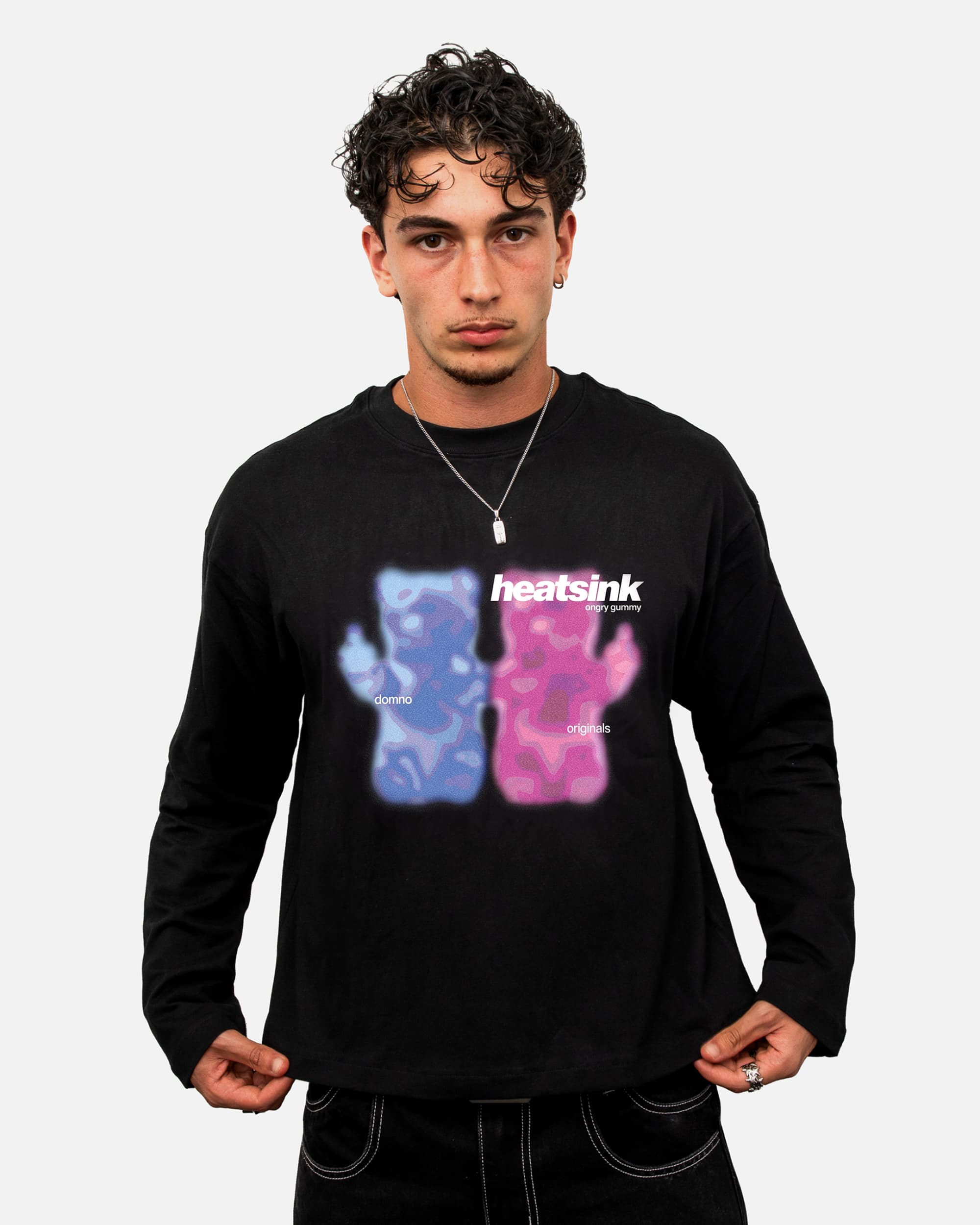 Model is 5'10" (180cm), wearing size S