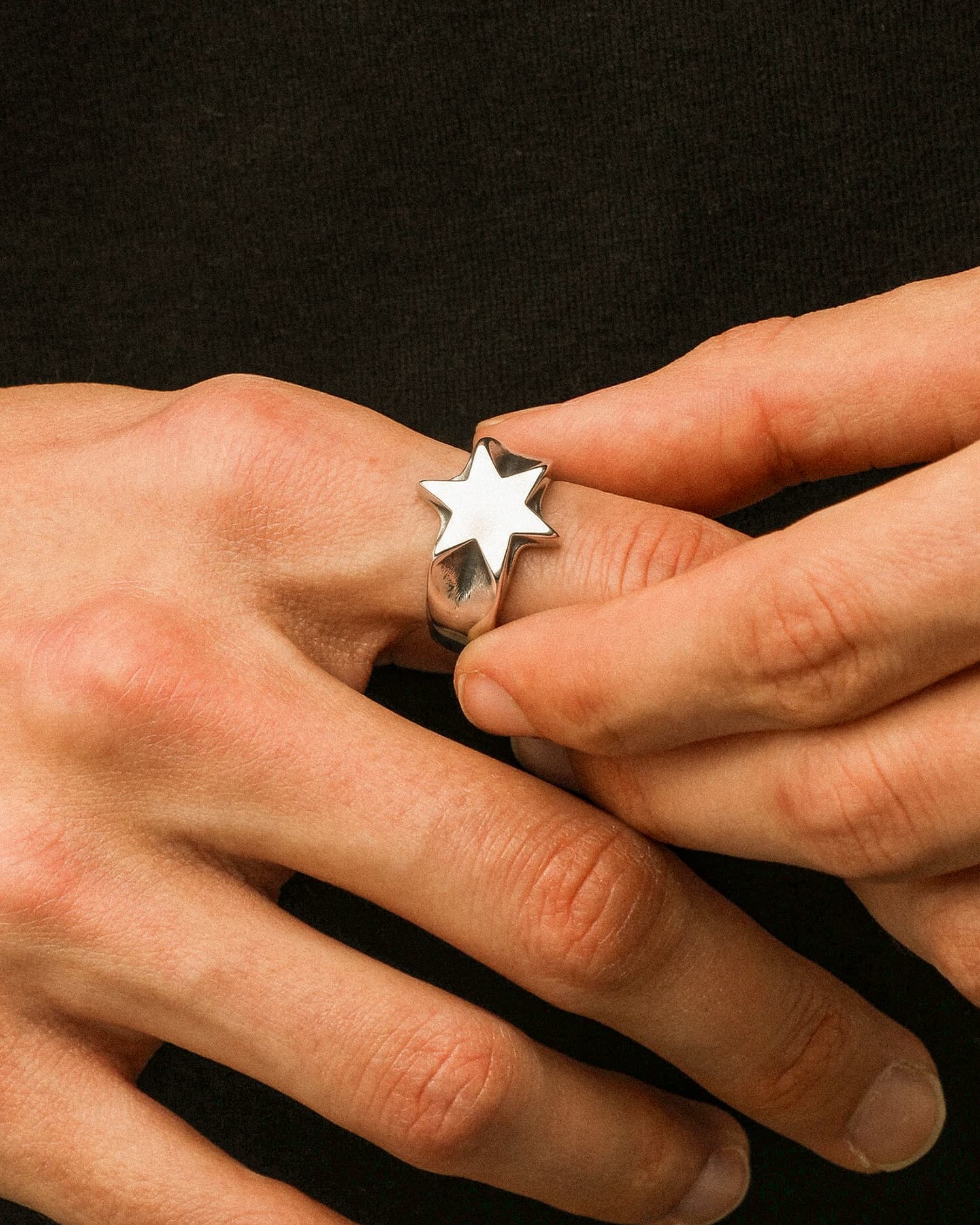 Star Ring – Stainless Steel Streetwear Star Ring | DOMNO.