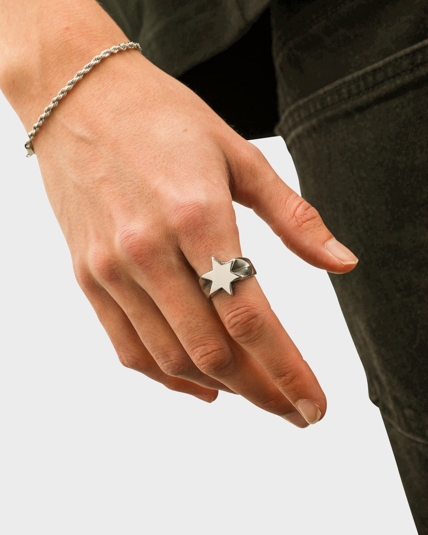 Star Ring – Stainless Steel Streetwear Star Ring | DOMNO.