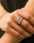 Butterfly Signet Ring