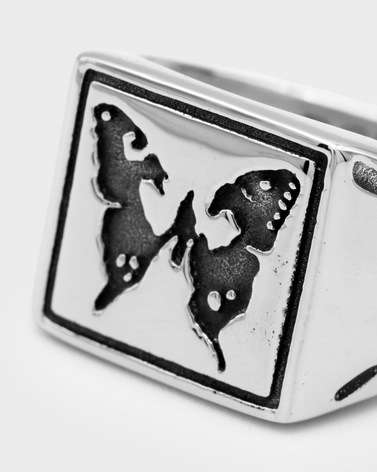 Butterfly Signet Ring