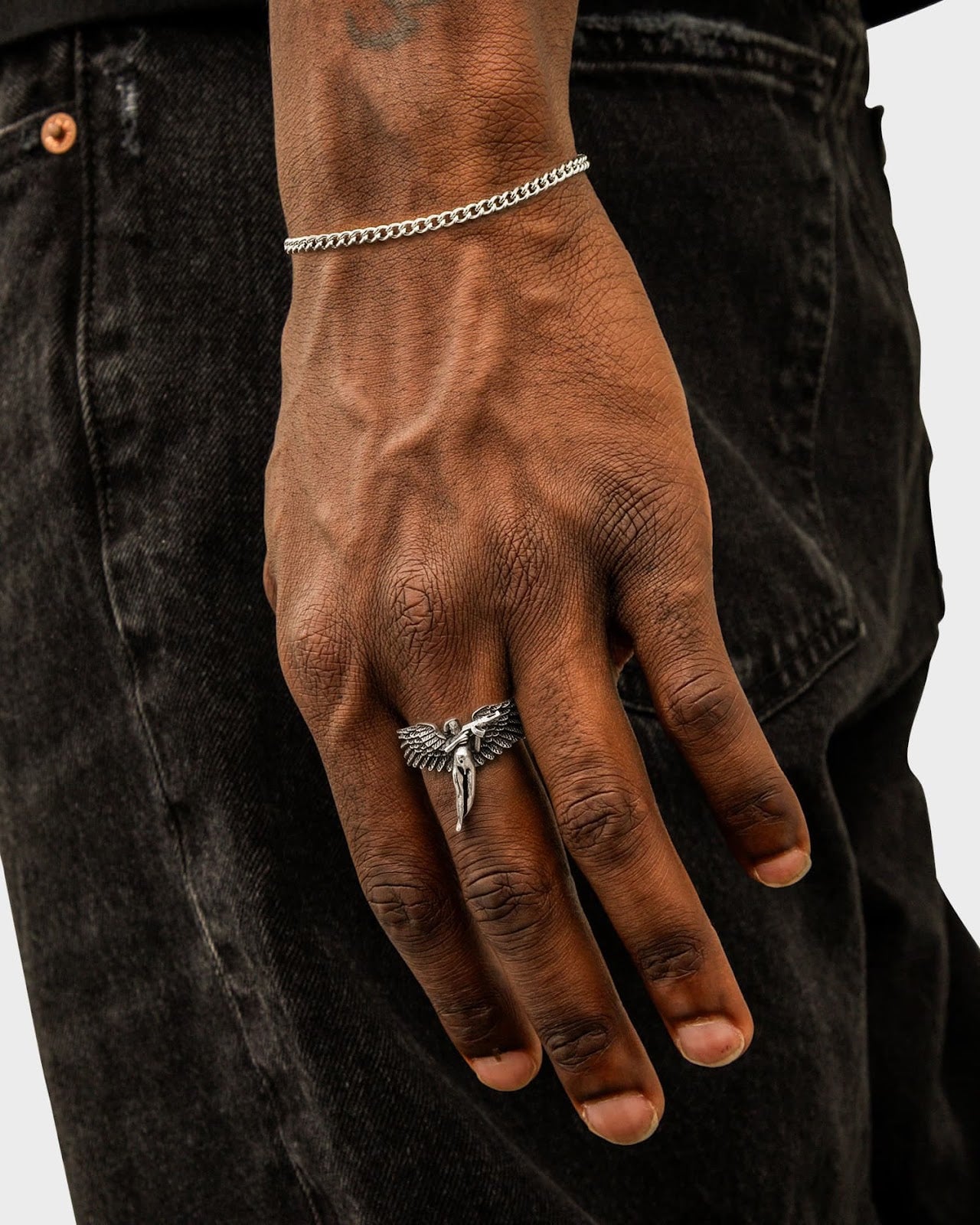 Rogue Cherub Ring